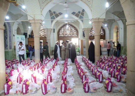 توزیع ۵ هزار بسته معیشتی در قالب طرح قرار دوازدهم در حرم سیدعلاءالدین حسین (ع)