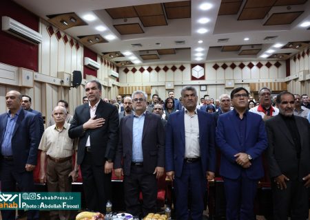 گزارش تصویری | آئین رونمایی از اولین کتاب جامع منبت آباده و تمبر یکصد سالگی شهرداری آباده