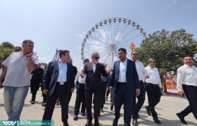 گزارش تصویری | افتتاح و بهره برداری از شهربازی بوستان جنت