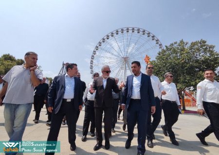 گزارش تصویری | افتتاح و بهره برداری از شهربازی بوستان جنت