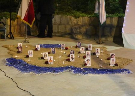 ساخت المان شاخص شهدای جنگ ۱۲ روز در شیراز