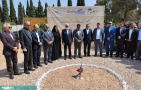 گزارش تصویری | آغاز ساخت باغ موزه پهلوانی و بزرگ‌ترین زورخانه سرپوشیده ایران در شیراز