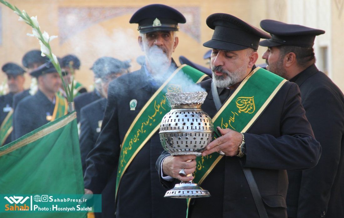 گزارش تصویری | مراسم گلباران قبور مطهر شهدای حرم مطهر حضرت احمد بن موسی الکاظم شاهچراغ (ع)