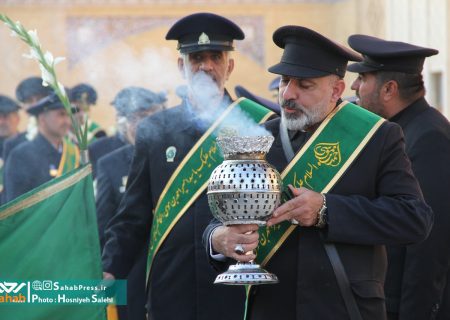 گزارش تصویری | مراسم گلباران قبور مطهر شهدای حرم مطهر حضرت احمد بن موسی الکاظم شاهچراغ (ع)