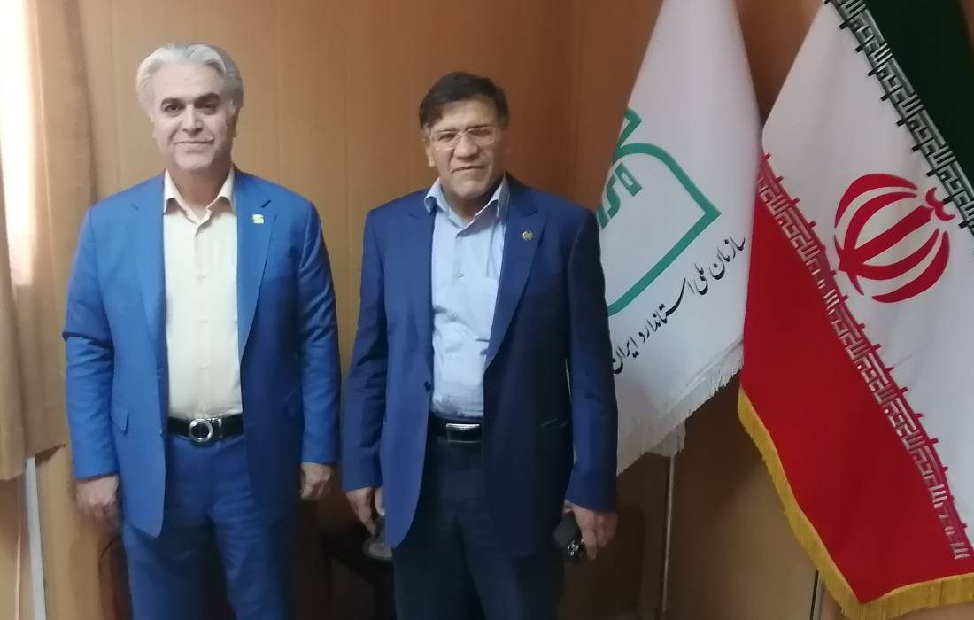 دیدار مدیر مخابرات منطقه فارس با مدیر کل استاندارد فارس