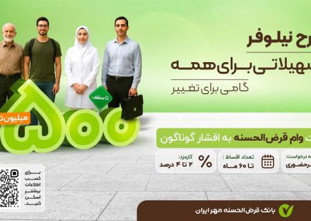طرح نیلوفر (وام امتیازی مشتریان حقیقی) در بانک قرض‌الحسنه مهر ایران