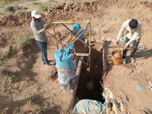 مرمت و لایروبی ۶ رشته قنات در اقلید