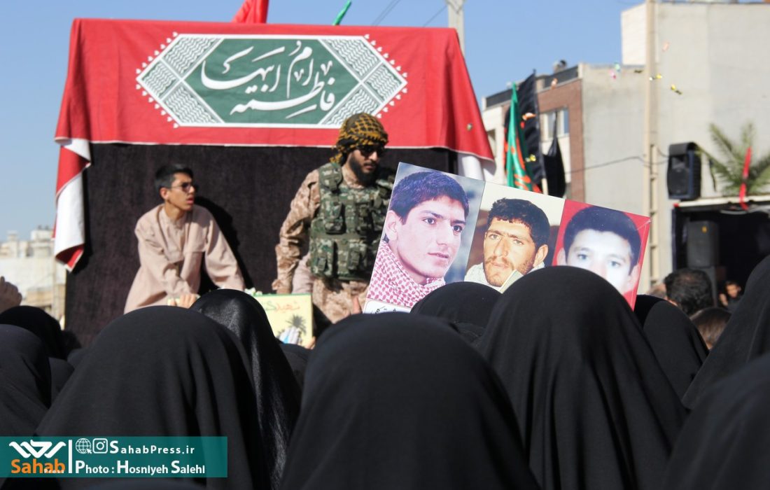 گزارش تصویری | آئین استقبال، تشییع و خاکسپاری شهید گمنام در بوستان والفجر شیراز