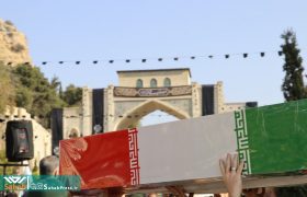 گزارش تصویری | آئین استقبال از شهدای گمنام در شیراز