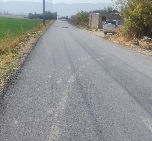 آسفالت بیش از ۳۲هزار مترمربع راه‌های بین مزارع فیروزآباد