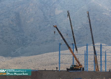 گزارش تصویری | بازدید از کارخانه جدیدالاحداث سیمان در جاده خرامه