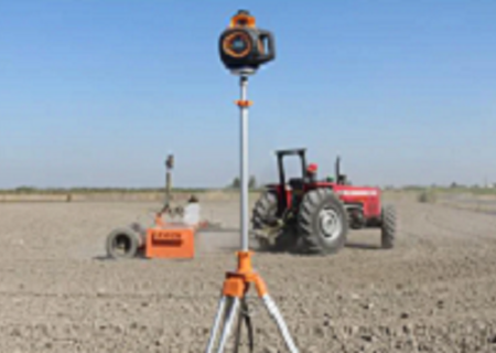 افزایش تولید محصولات کشاورزی با تسطیح لیزری در اراضی بیضا