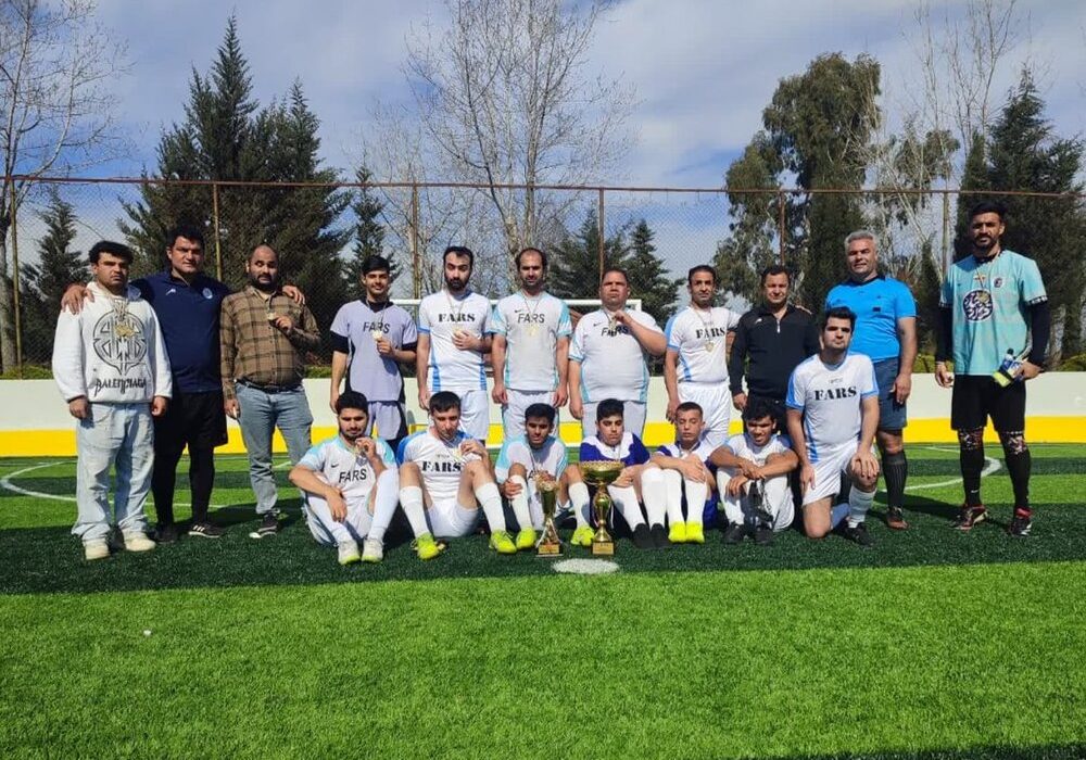 قهرمانی تیمهای فارس در رقابتهای کشوری فوتبال نابینایان